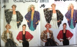 7023  Simplicity CHARMING COCOON DOLMAN JACKETS LENGTHS PATTERN 6-24